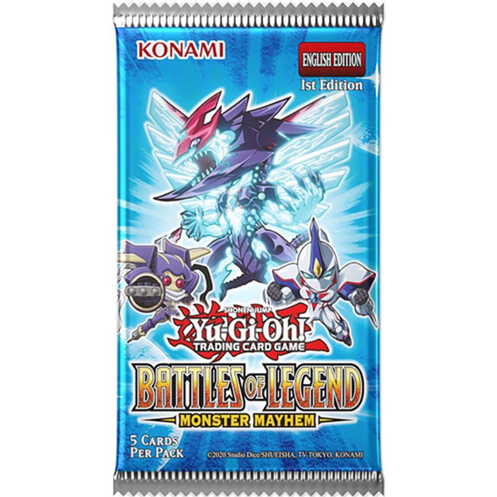 Yu-Gi-Oh! Battles of Legend: Monster Mayhem Booster Pack