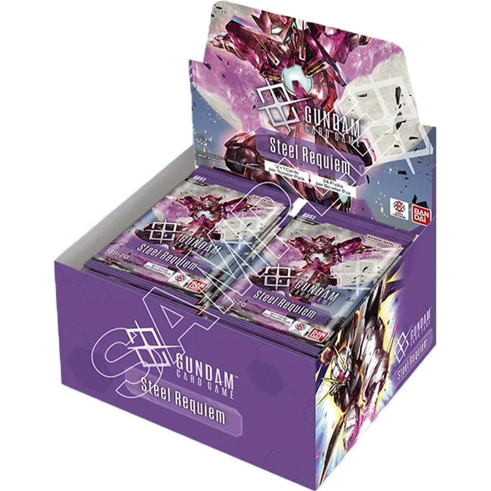 Gundam: Steel Requiem GD03 Booster Box (English)