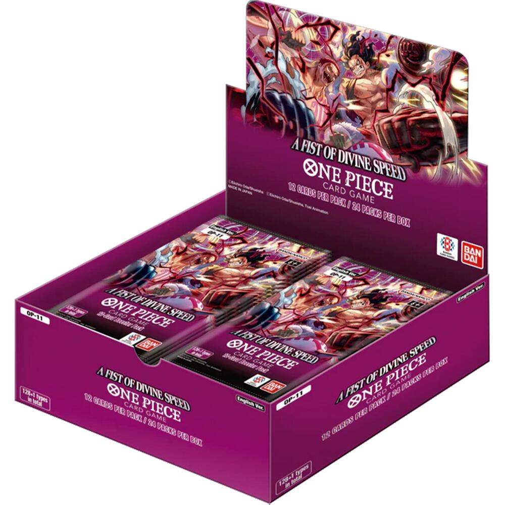 One Piece OP11: A Fist of Divine Speed Booster Box (English)