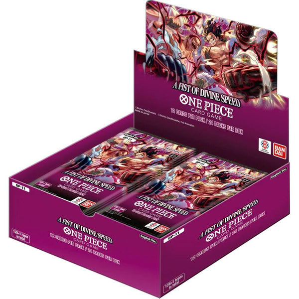 One Piece OP11: A Fist of Divine Speed Booster Box (English)