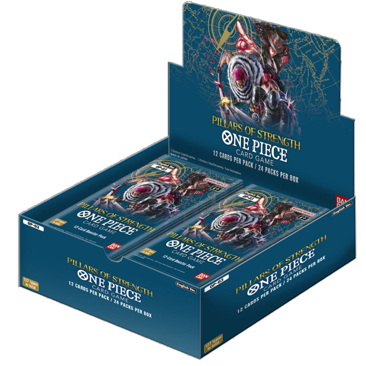 One Piece: Pillars of Strength Booster Box OP03 English