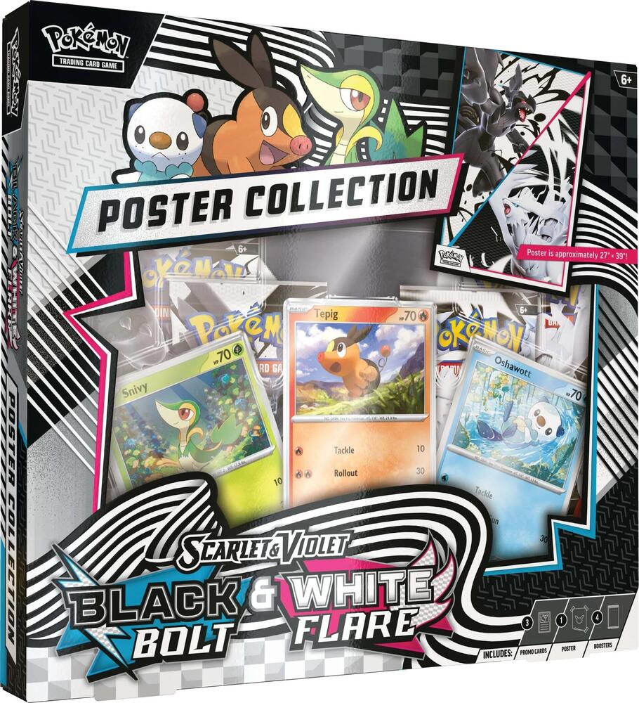 Pokemon Black Bolt/White Flare Poster Collection