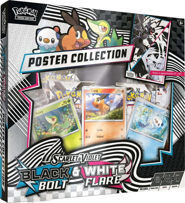 Pokemon Black Bolt/White Flare Poster Collection