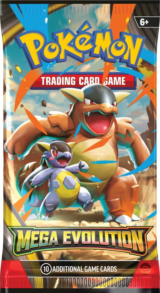 LIVE ONLY Pokemon Mega Evolution Booster Pack *LIMIT 18 Packs
