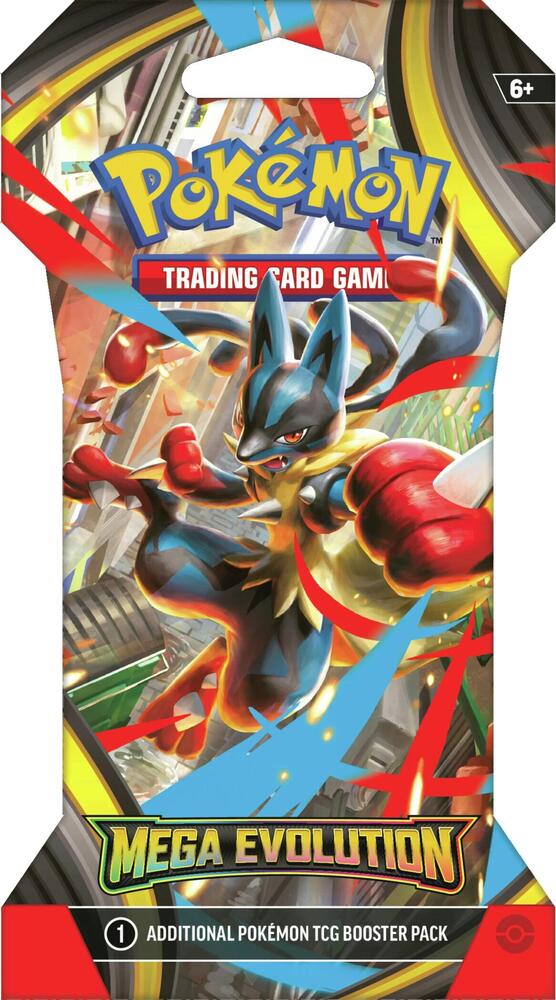 LIVE ONLY Pokemon Mega Evolution Sleeved Booster Pack *LIMIT 18 Packs