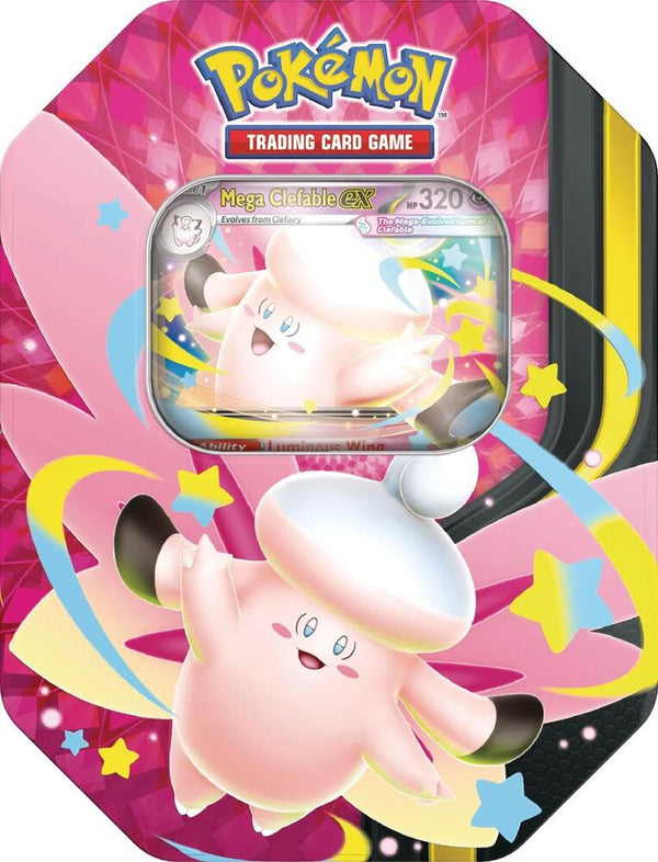 Pokemon Mega Moonlit Tin (Random Tin)