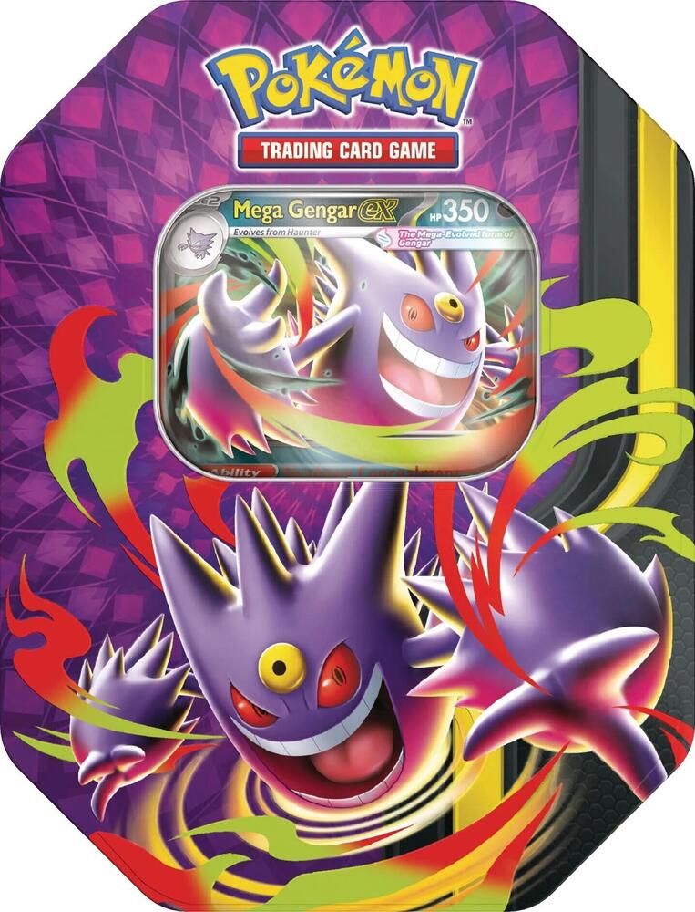 Pokemon Mega Moonlit Tin (Random Tin)