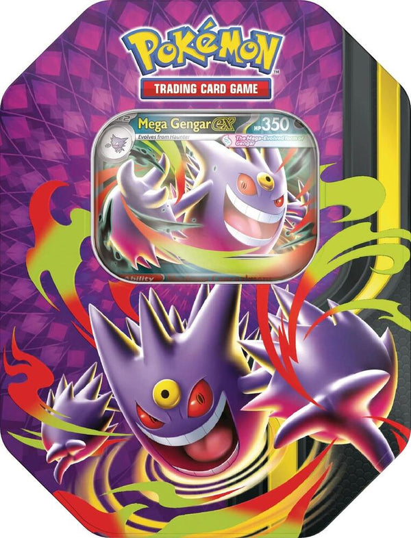 Pokemon Mega Moonlit Tin (Random Tin)