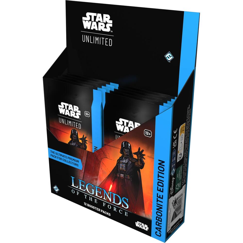 Star Wars Unlimited: Legends of the Force Booster Box Carbonite Edition