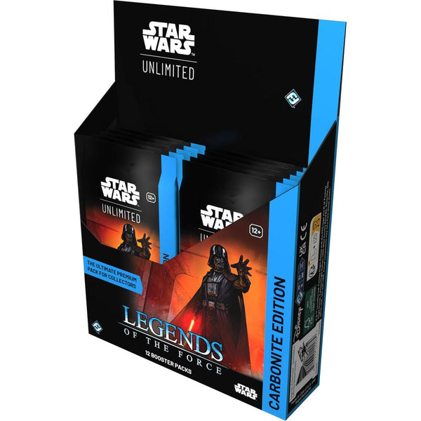 Star Wars Unlimited: Legends of the Force Booster Box Carbonite Edition