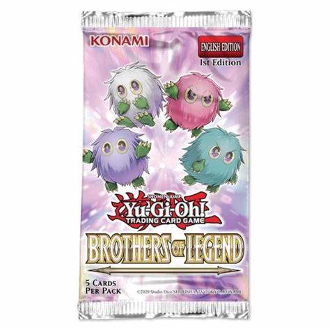 Yugioh Brothers of Legend 1st Edition Booster Pack
