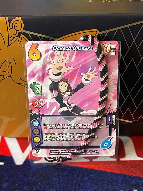 "Ochaco" Friendship Bracelet by Tyler